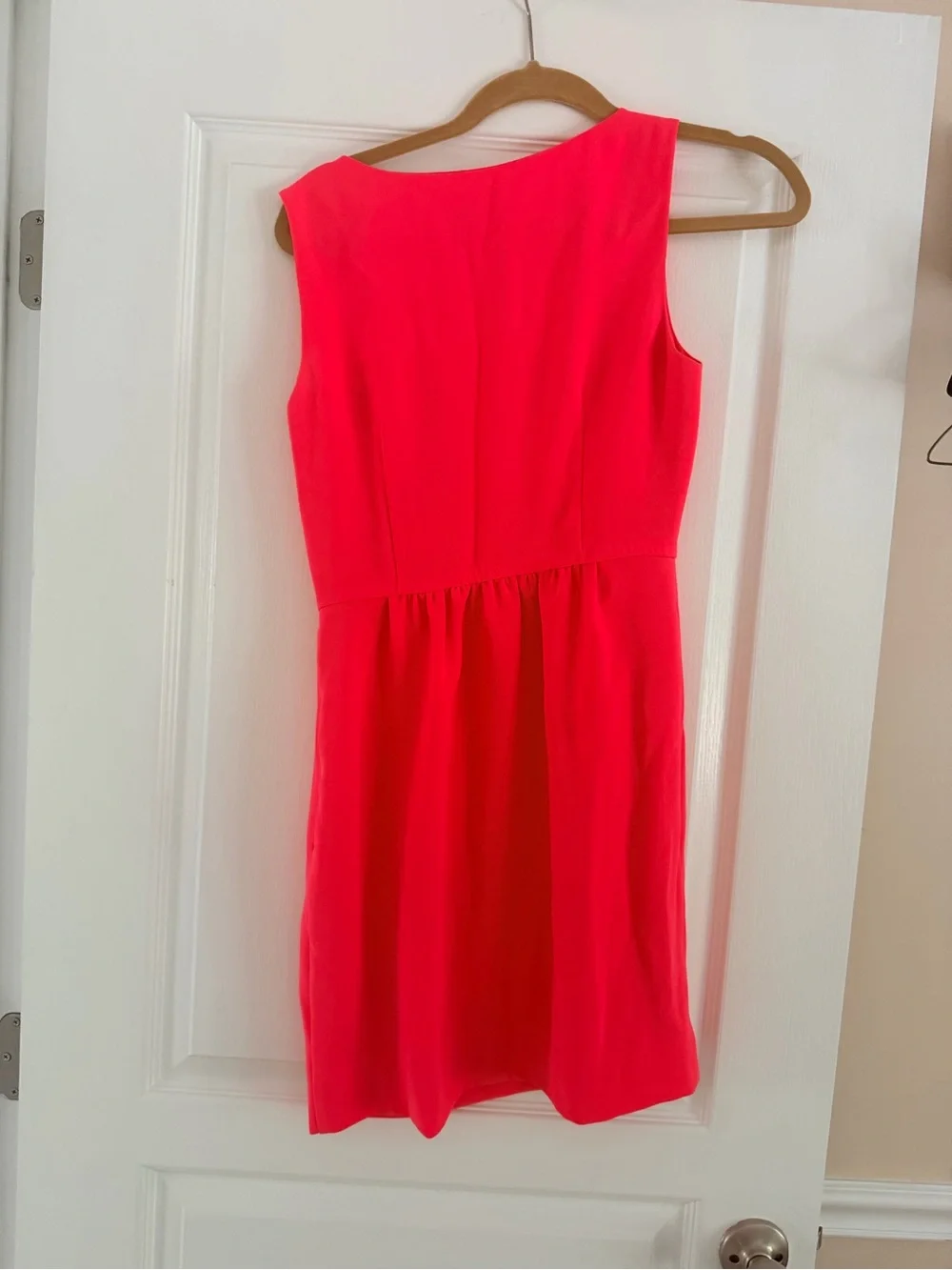 J. Crew Girls' Neon Pink Sleeveless Dress